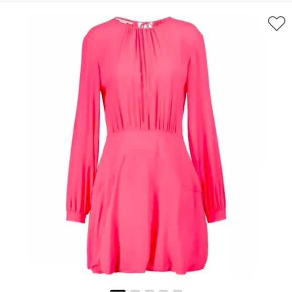 NWT 1497.00  Stella McCartney Amanda gathered minidress Large 44 - Picture 3 of 13